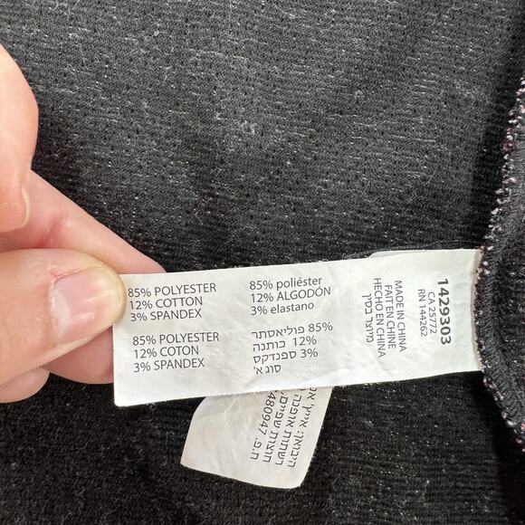 Black Tape Blazer Womens Small Black White Open Front Textured Knit‎ Jacket Coat - Picture 4 of 7